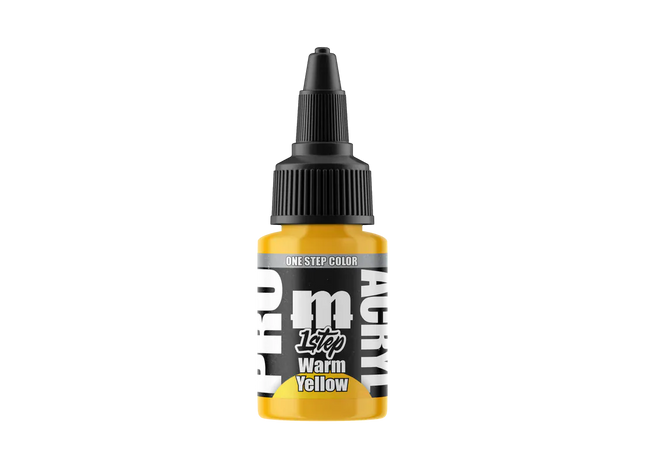 Gamers Guild AZ Monument Hobbies Pro Acryl: 1-Step Paint: Warm Yellow Monument Hobbies