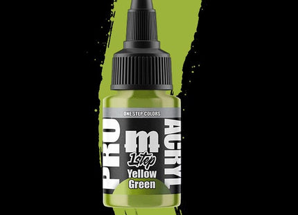 Gamers Guild AZ Monument Hobbies Pro Acryl: 1-Step Paint: Yellow Green (Pre-Order) Monument Hobbies