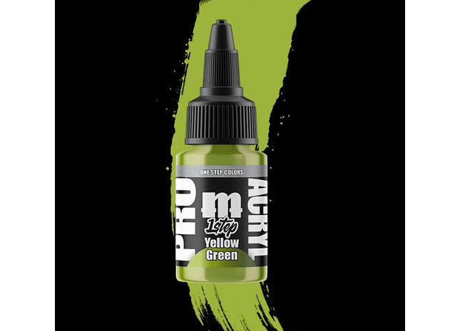 Gamers Guild AZ Monument Hobbies Pro Acryl: 1-Step Paint: Yellow Green (Pre-Order) Monument Hobbies