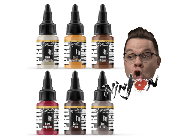 Gamers Guild AZ Monument Hobbies Pro Acryl: Expansion - Signature Series Set 2 Ninjon Monument Hobbies