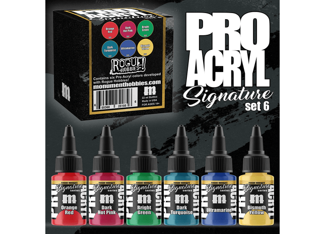 Gamers Guild AZ Monument Hobbies Pro Acryl: Expansion - Signature Series Set 6 Rogue Hobbies Monument Hobbies