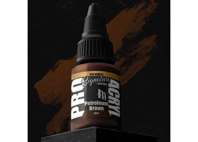 Gamers Guild AZ Monument Hobbies Pro Acryl: Paint - S14 Petroleum Brown Monument Hobbies
