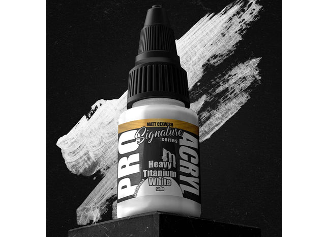 Gamers Guild AZ Monument Hobbies Pro Acryl: Paint - S21 Heavy Titanium White Monument Hobbies