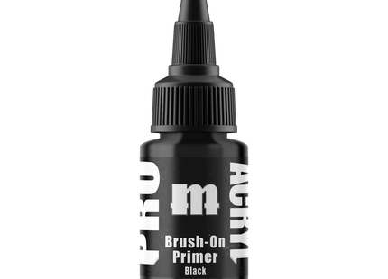 Gamers Guild AZ Monument Hobbies Pro Acryl: Primer - Brush-On Black Monument Hobbies