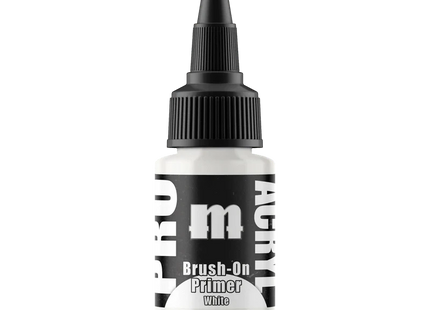 Gamers Guild AZ Monument Hobbies Pro Acryl: Primer - Brush-On White Monument Hobbies