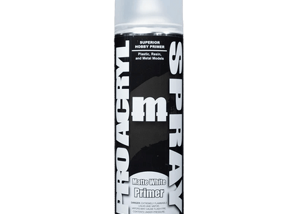 Gamers Guild AZ Monument Hobbies Pro Acryl Spray: Primer - Matte White Primer Monument Hobbies