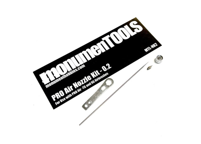 Gamers Guild AZ Monument Hobbies Pro Acryl: Tools - Pro Air Nozzle Kit Monument Hobbies
