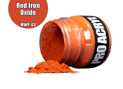 Gamers Guild AZ Monument Hobbies Pro Acryl: Weathering Pigments 03 - Red Iron Oxide Monument Hobbies