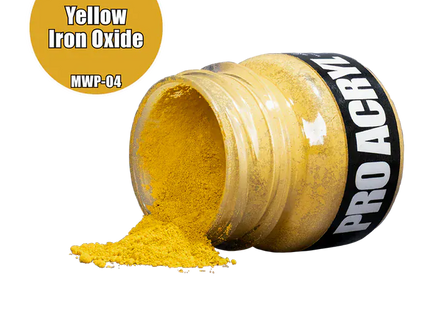 Gamers Guild AZ Monument Hobbies Pro Acryl: Weathering Pigments 04 - Yellow Iron Oxide Monument Hobbies
