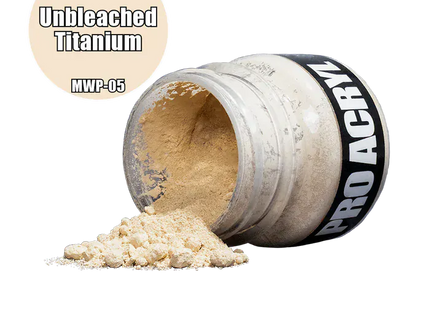 Gamers Guild AZ Monument Hobbies Pro Acryl: Weathering Pigments 05 - Unbleached Titanium Monument Hobbies