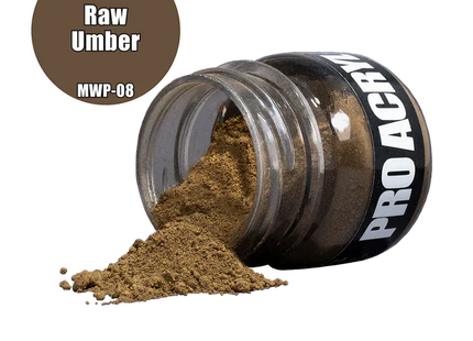 Gamers Guild AZ Monument Hobbies Pro Acryl: Weathering Pigments 08 - Raw Umber Monument Hobbies