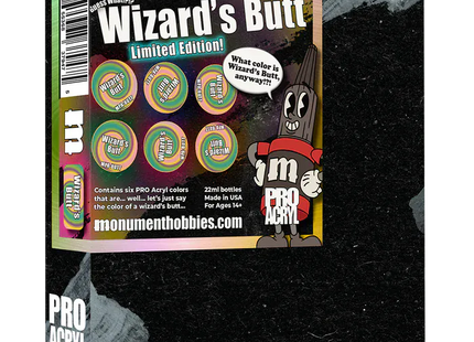 Gamers Guild AZ Monument Hobbies PRO Acryl: Wizard's Butt Paint Set Monument Hobbies