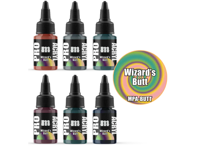 Gamers Guild AZ Monument Hobbies PRO Acryl: Wizard's Butt Paint Set Monument Hobbies