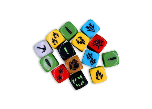 Gamers Guild AZ MOOD Publishing Deep Rock Galactic: Extra Engraved Dice (Pre-Order) AGD