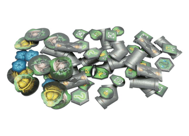 Gamers Guild AZ MOOD Publishing Deep Rock Galactic: Space Rig & Biome Expansion Plastic Tokens (Pre-Order) AGD