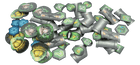 Gamers Guild AZ MOOD Publishing Deep Rock Galactic: Space Rig & Biome Expansion Plastic Tokens (Pre-Order) AGD