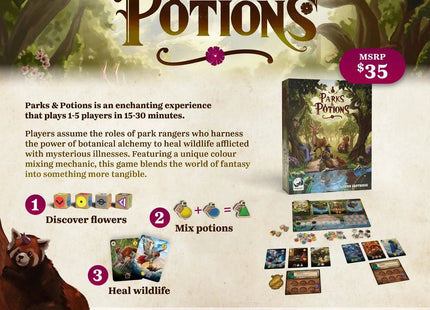 Gamers Guild AZ Moon Saga Workshop Parks & Potions (Pre-Order) Quartermaster Direct