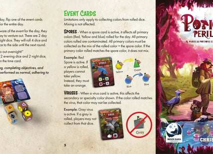 Gamers Guild AZ Moon Saga Workshop Potion Perils - A Parks & Potions Expansion (Pre-Order) Quartermaster Direct