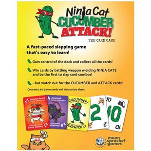 Gamers Guild AZ Moonsprocket Games Ninja Cat Cucumber Attack! (Pre-Order) Asmodee
