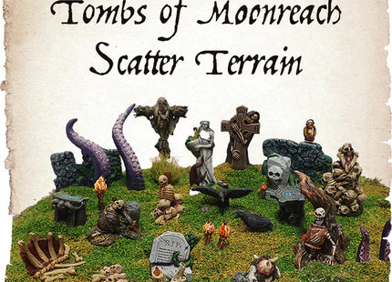 Gamers Guild AZ Moonstone Moonstone: Tombs of Moonreach Scatter Terrain Goblin King Games