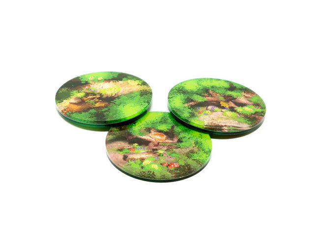 Gamers Guild AZ Moonstone Moonstone: Wooded Patch Tokens Goblin King Games