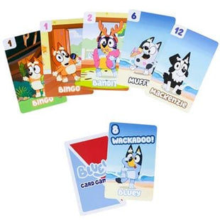 Gamers Guild AZ Moose Toys Bluey - Crazy Eights Card Game (Pre-Order) Asmodee