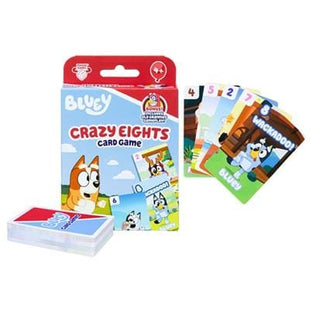 Gamers Guild AZ Moose Toys Bluey - Crazy Eights Card Game (Pre-Order) Asmodee
