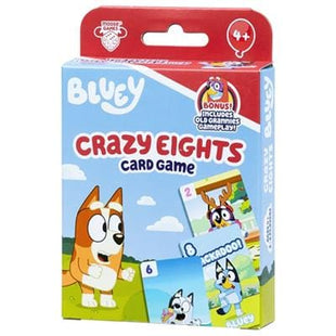 Gamers Guild AZ Moose Toys Bluey - Crazy Eights Card Game (Pre-Order) Asmodee