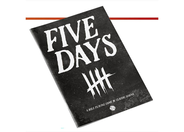 Gamers Guild AZ MS Edizioni Five Days RPG (Pre-Order) GTS