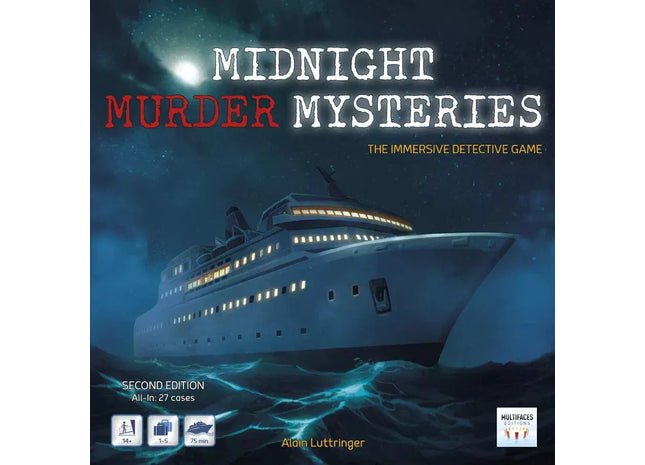 Gamers Guild AZ Multifaces Editions Midnight Murder Mysteries - Black Friday ACD Distribution