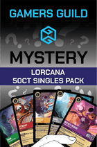 Gamers Guild AZ Mystery Bag Mystery Lorcana 50ct Singles Pack Gamers Guild AZ