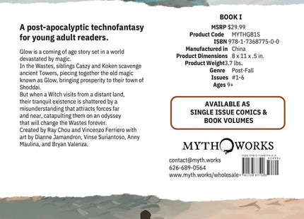 Gamers Guild AZ Mythworks Glow: Book 1 (Pre-Order) Quartermaster Direct