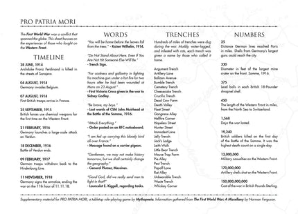 Gamers Guild AZ Mythworks Pro Patria Mori RPG Zine (Pre-Order) Quartermaster Direct