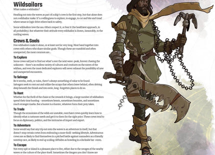 Gamers Guild AZ Mythworks The Wildsea: RPG - Core Rules Indie Press Revolution