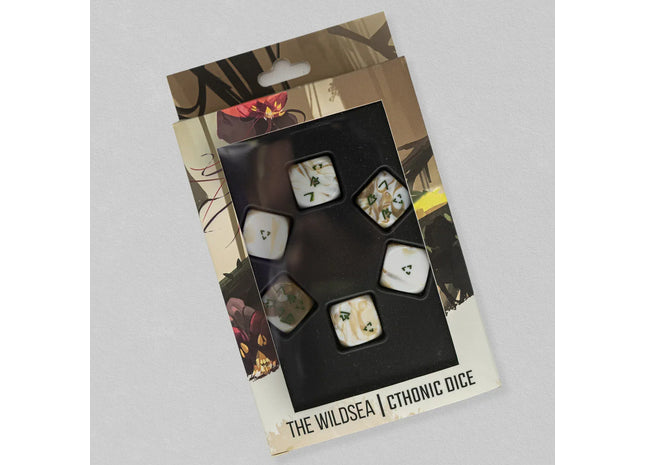 Gamers Guild AZ Mythworks The Wildsea RPG: Cthonic Dice Set (Pre-Order) Quartermaster Direct