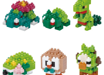 Gamers Guild AZ Nanoblock Grass Set 1 Blind Box - Nanoblock Pokemon Mini Series AGD