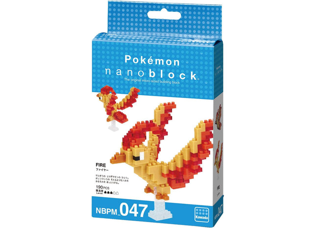 Gamers Guild AZ Nanoblock Moltres Nanoblock Pokemon Series - Black Friday Discontinue