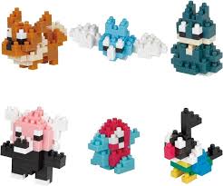 Gamers Guild AZ Nanoblock Normal Set 1 Blind Box - Nanoblock Pokemon Mini Series AGD