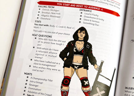 Gamers Guild AZ NDPDesign World Wide Wrestling: Second Edition Heart of the Deernicorn