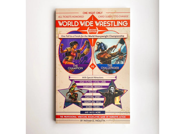 Gamers Guild AZ NDPDesign World Wide Wrestling: Second Edition Heart of the Deernicorn