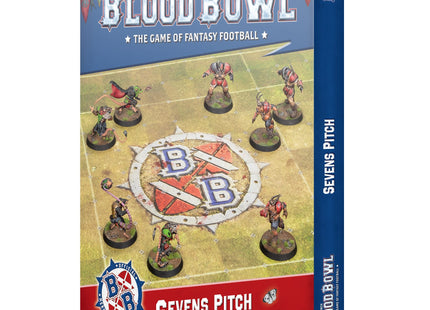 Gamers Guild AZ Necromunda Blood Bowl: Sevens Pitch - Double-Sided Pitch & Dugouts (Pre-Order) Games-Workshop