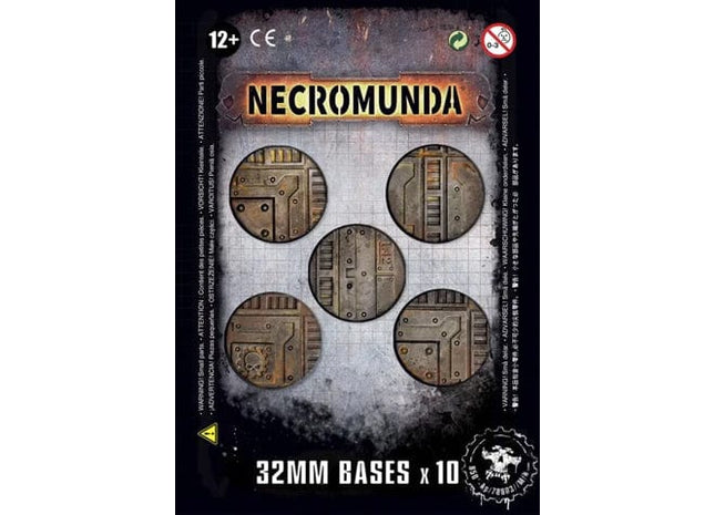 Gamers Guild AZ Necromunda Necromunda: 32mm Bases Games-Workshop