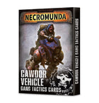 Gamers Guild AZ Necromunda Necromunda: Cawdor Vehicle Tactics Cards Games-Workshop