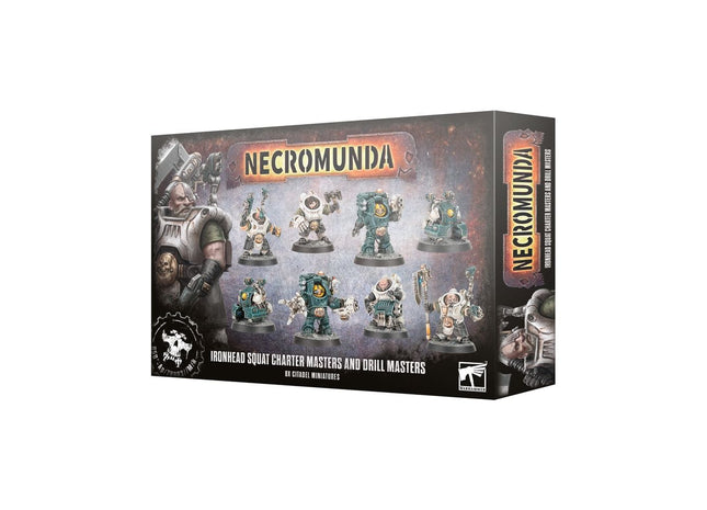 Gamers Guild AZ Necromunda Necromunda: Ironhead Squat Charter & Drill Masters (Pre-Order) Games-Workshop