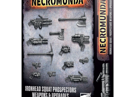 Gamers Guild AZ Necromunda Necromunda: Ironhead Squat Prospectors Weapons and Upgrades (Pre-Order) Games-Workshop