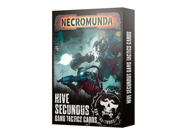 Gamers Guild AZ Necromunda Necromunda: Necro Hive Secundus Gang Tactics Cards Games-Workshop