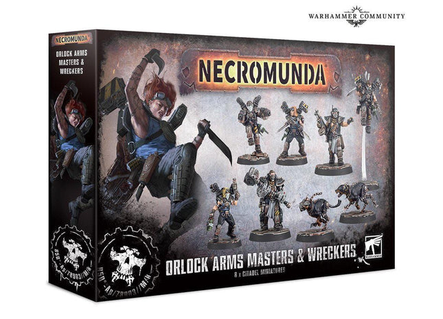 Gamers Guild AZ Necromunda Necromunda: Orlock Arms Masters & Wreckers Games-Workshop