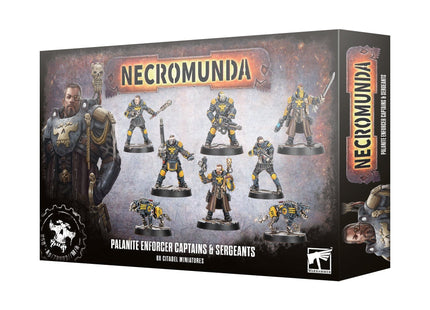 Gamers Guild AZ Necromunda Necromunda: Palanite Enforcers: Captains & Sergeants (Pre-Order) Games-Workshop