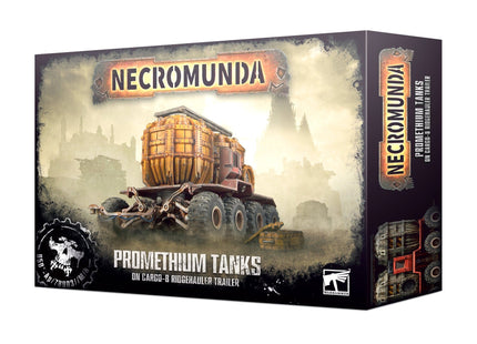 Gamers Guild AZ Necromunda Necromunda: Promethium Tanks on Cargo-8 Trailer Games-Workshop