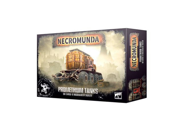 Gamers Guild AZ Necromunda Necromunda: Promethium Tanks on Cargo-8 Trailer Games-Workshop